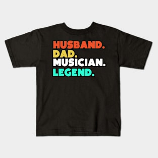 Copy of Husband.Dad.Graphic Designer.Legend. Kids T-Shirt